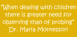 Montessori Quote